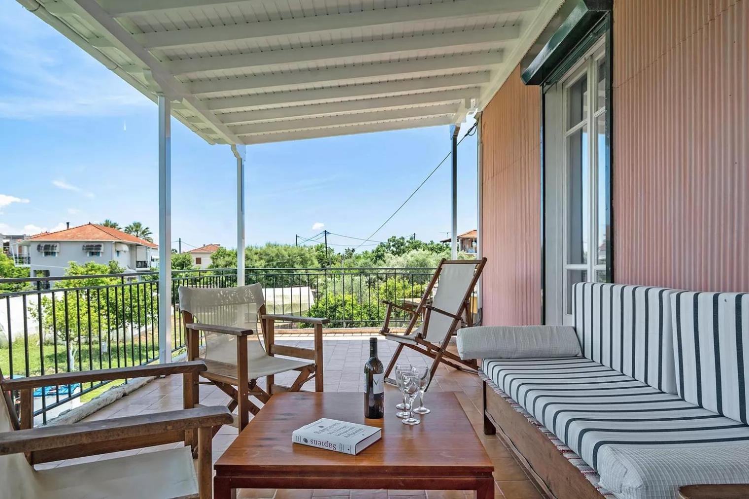 Апартаменты Woodpecker House Lefkada Лигия Экстерьер фото
